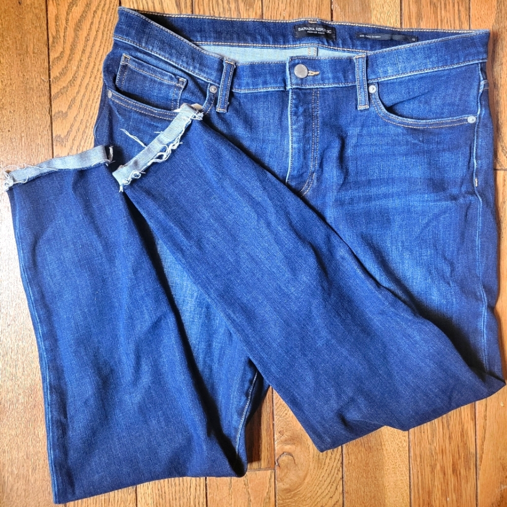 Banana Republic Mid-rise Skinny Crop Leg Jean